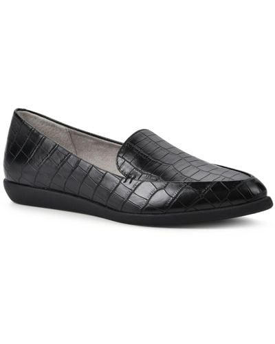 White Mountain Mint Loafers Shoe - Black