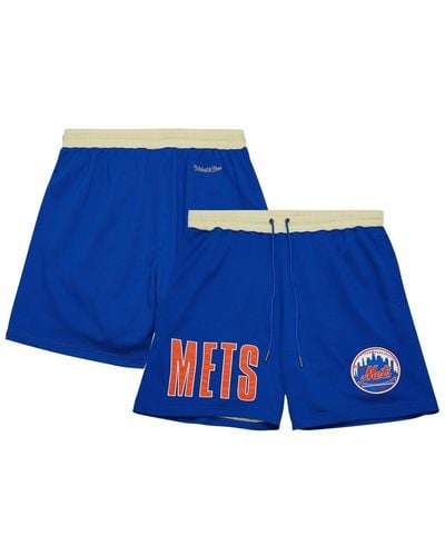 Mitchell & Ness New York Mets Og 2.0 Fashion Shorts - Blue
