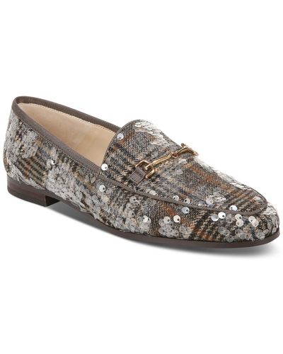 Sam Edelman Loraine Tailored Loafers - Gray