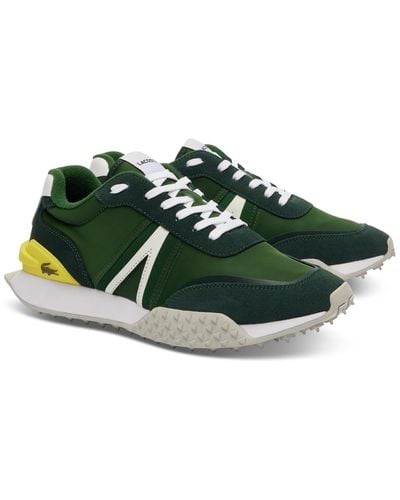 Lacoste L-spin Deluxe Lace-up Sneakers - Green