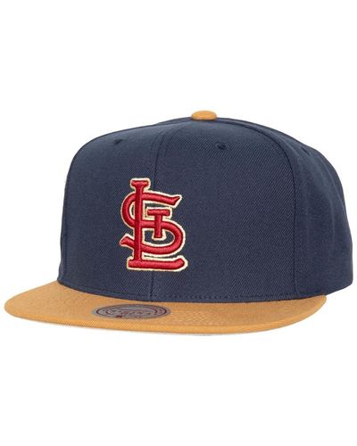 Mitchell & Ness St. Louis Cardinals Work It Snapback Hat - Blue