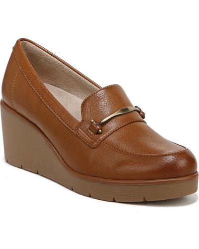 SOUL Naturalizer Achieve Wedge Loafers - Brown