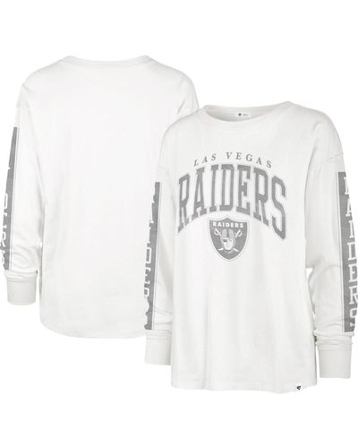 '47 Las Vegas Raiders Statement Long Sleeve T-shirt - White