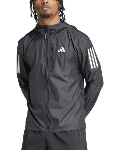 adidas Own The Run Wind-resistant Jacket - Gray