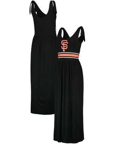 G-III 4Her by Carl Banks San Francisco Giants Game Over Maxi Dress - Black