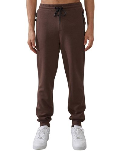 Cotton On Active Track Pants - Brown