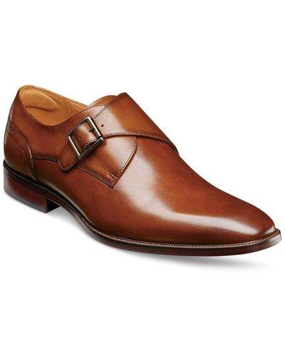 Florsheim Ravello Monk Strap Dress Shoes - Brown