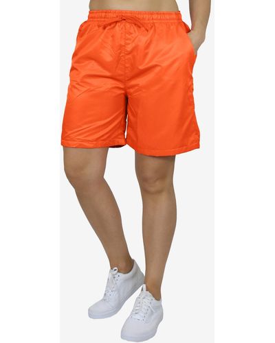 Galaxy By Harvic Active Workout Training Shorts - Orange