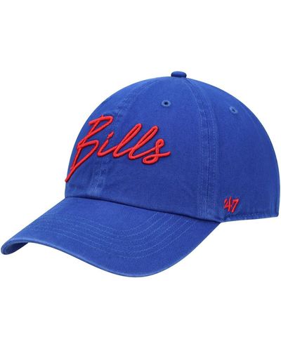'47 '47 Buffalo Bills Vocal Clean Up Adjustable Hat - Blue