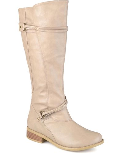 Journee Collection Harley Boot - Natural