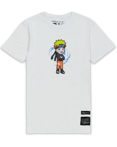 Reason Chibi Naruto Graphic T-shirt - White