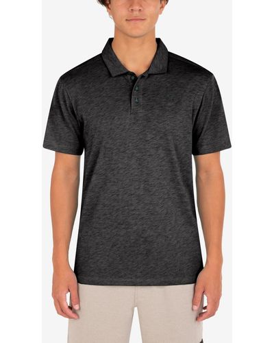 Hurley Ace Vista Short Sleeve Polo Shirt - Black