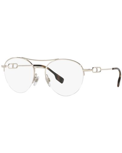 Burberry Be1354 Phantos Eyeglasses - Metallic