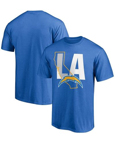Fanatics Los Angeles Chargers Hometown Collection 1st Down T-shirt - Blue