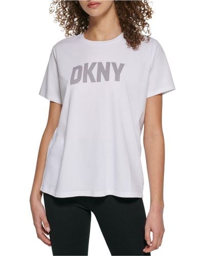 Women's DKNY Sport White Dallas Cowboys Charlotte Tri-Blend T-Shirt