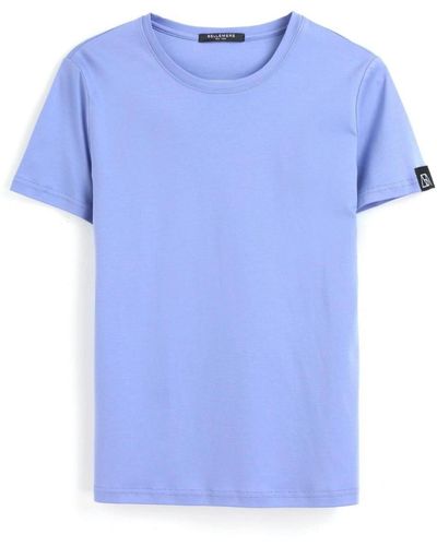 Bellemere New York Bellemere Grand Crew-neck Cotton T-shirt - Blue