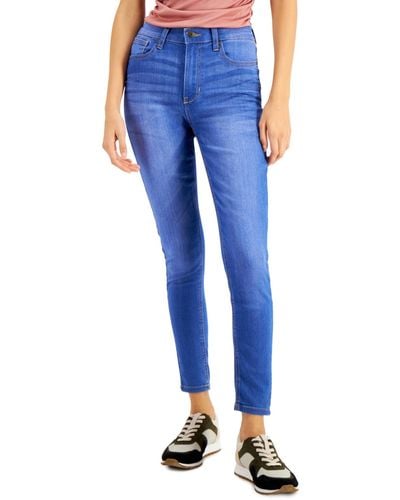 Celebrity Pink High Rise Skinny Ankle Jeans - Blue