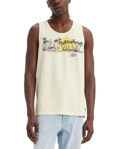 Levi's Relaxed-fit Logo Bear Graphic Tank Top - Multicolor