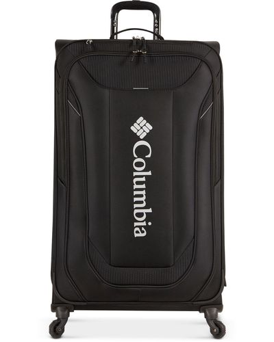 Columbia Cabin Lake Collegiate Navy 31" Lightweight Spinner Suitcase - Black