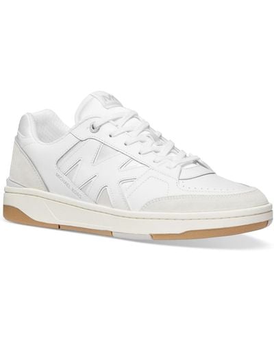 Michael Kors Rebel Lace-up Sneakers - White