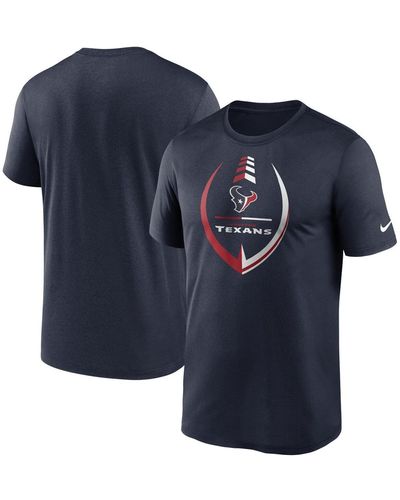 Nike Houston Texans Icon Legend Performance T-shirt - Blue