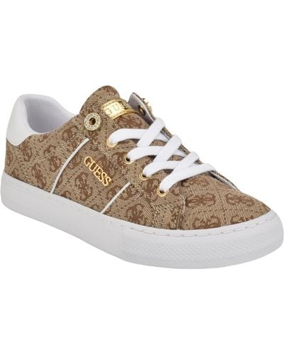 Guess Loven Casual Lace-up Sneakers - Multicolor