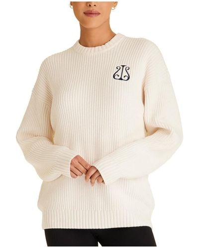 Alala Crest Sweater - White