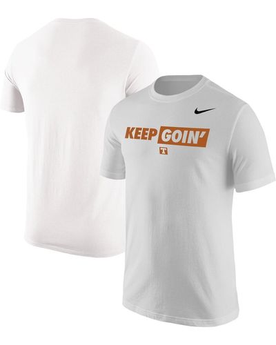 Nike Texas Longhorns 2022 Ncaa Baseball College World Series Keep Goin' T-shirt - White