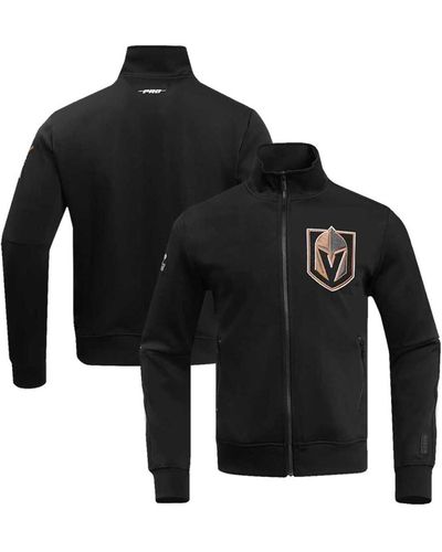 Pro Standard Vegas Golden Knights Classic Chenille Full-zip Track Jacket - Black