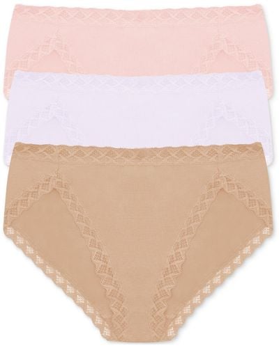 Natori Bliss French Cut Brief Underwear 3-pack 152058mp - Natural