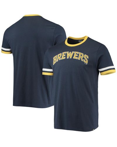 '47 '47 Milwaukee Brewers Team Name T-shirt - Blue