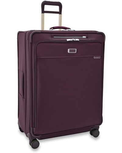Briggs & Riley Baseline 31" Extra Large Expandable Spinner - Purple