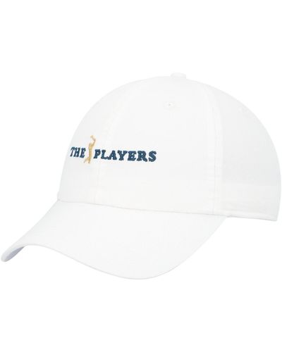 Ahead The Players Shawmut Adjustable Hat - White