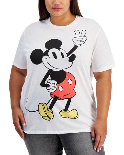 Disney Big Mickey Graphic T-shirt - Gray