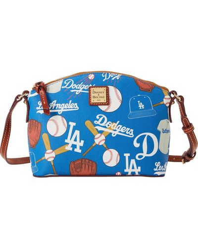 Dooney & Bourke Los Angeles Dodgers Game Day Suki Crossbody Bag - Blue