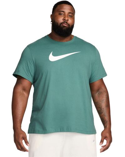 Nike Sportswear Swoosh Short-sleeve Crewneck T-shirt - Green
