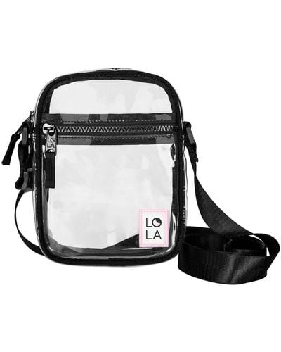 Lola Zoe Stadium Phone Mini Crossbody Bag - Black