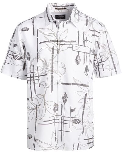 Quiksilver Paddle Out Short Sleeve Shirt - White