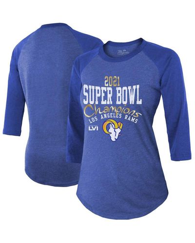 Premium los Angeles Rams Majestic Threads Super Bowl LVI Champions