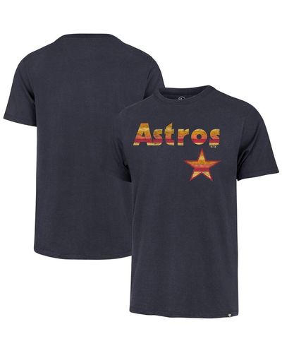 '47 Distressed Houston Astros Premier Franklin T-shirt - Blue