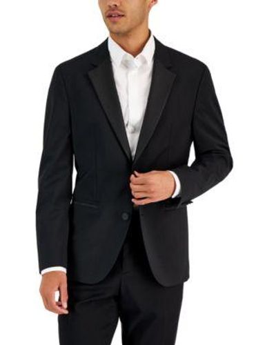 HUGO By Boss Modern Fit Tuxedo Separate - Black
