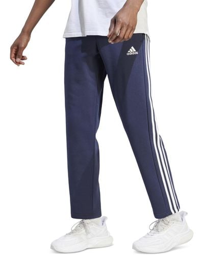 adidas Essentials 3-stripes Regular-fit Fleece Pants, Regular & Big & Tall - Blue