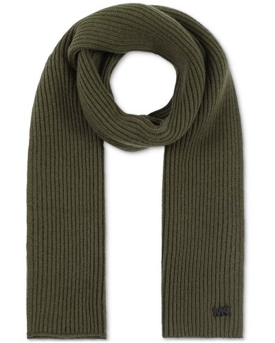 Michael Kors Rib Scarf - Green