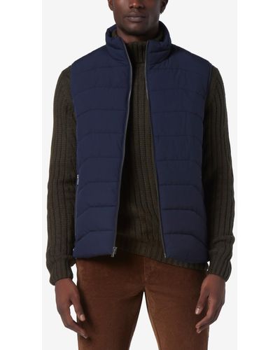 Marc New York Garrick Stretch Packable Quilted Vest - Blue