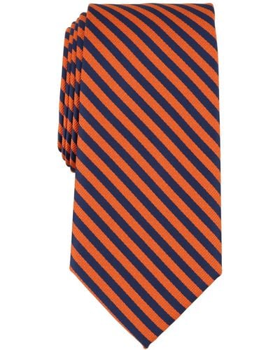 Nautica Yachting Stripe Tie - Orange