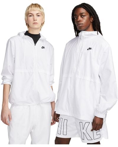 Nike Sportswear Essential Repel Woven Jacket - White