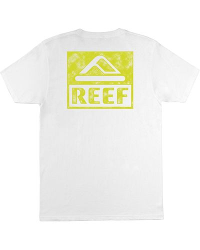 Reef Wellie Too Short Sleeve T-shirt - White