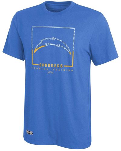 Outerstuff Los Angeles Chargers Combine Authentic Clutch T-shirt - Blue