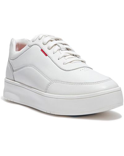 Fitflop Rally X Leather Sneakers - White