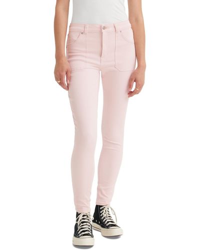 Levi's 721 High Rise Slim-fit Skinny Utility Jeans - Pink